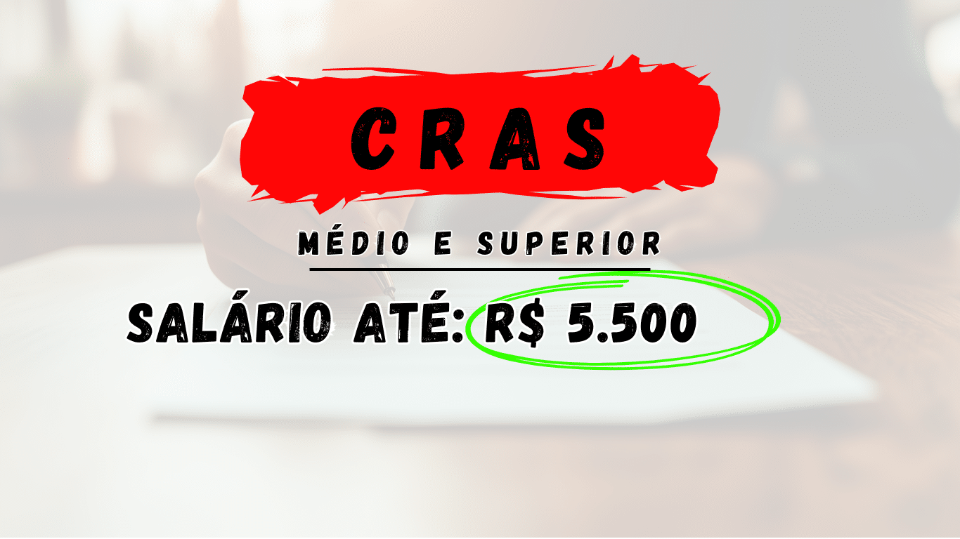 concurso 2024 - cras - vagas