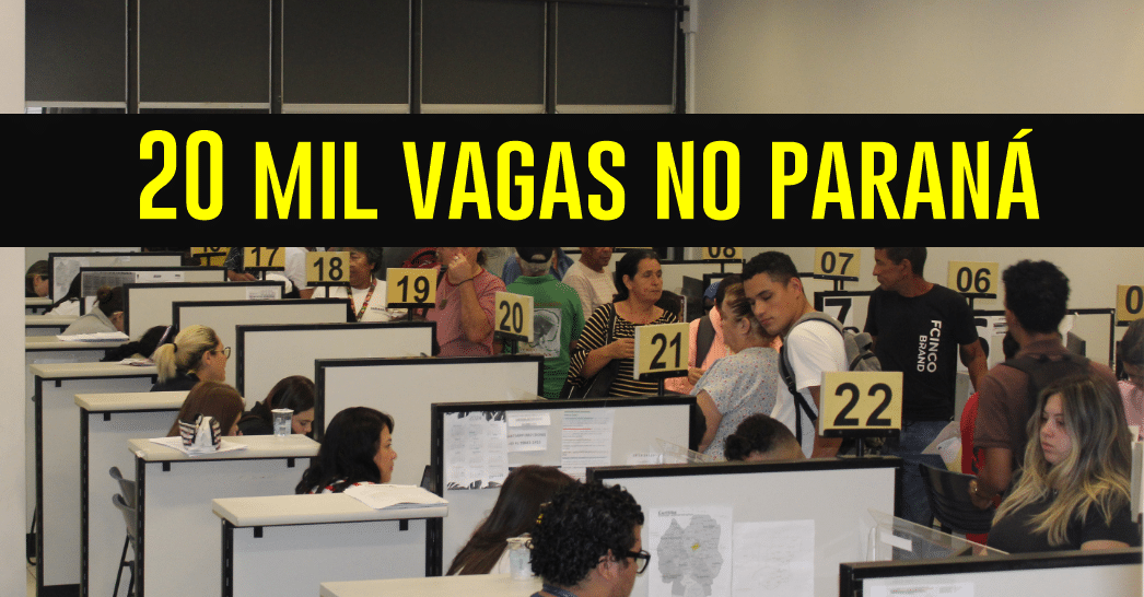 Paraná, Vagas de Emprego