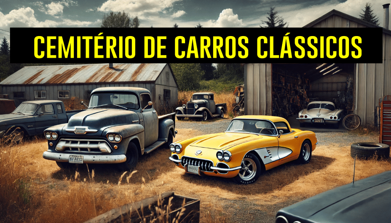 Cemitério de carros clássicos é descoberto com veículos da Ford, Chevrolet e mais abandonados