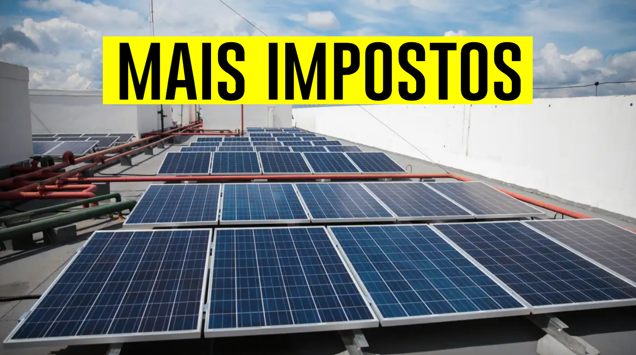 imposto sobre painéis solares