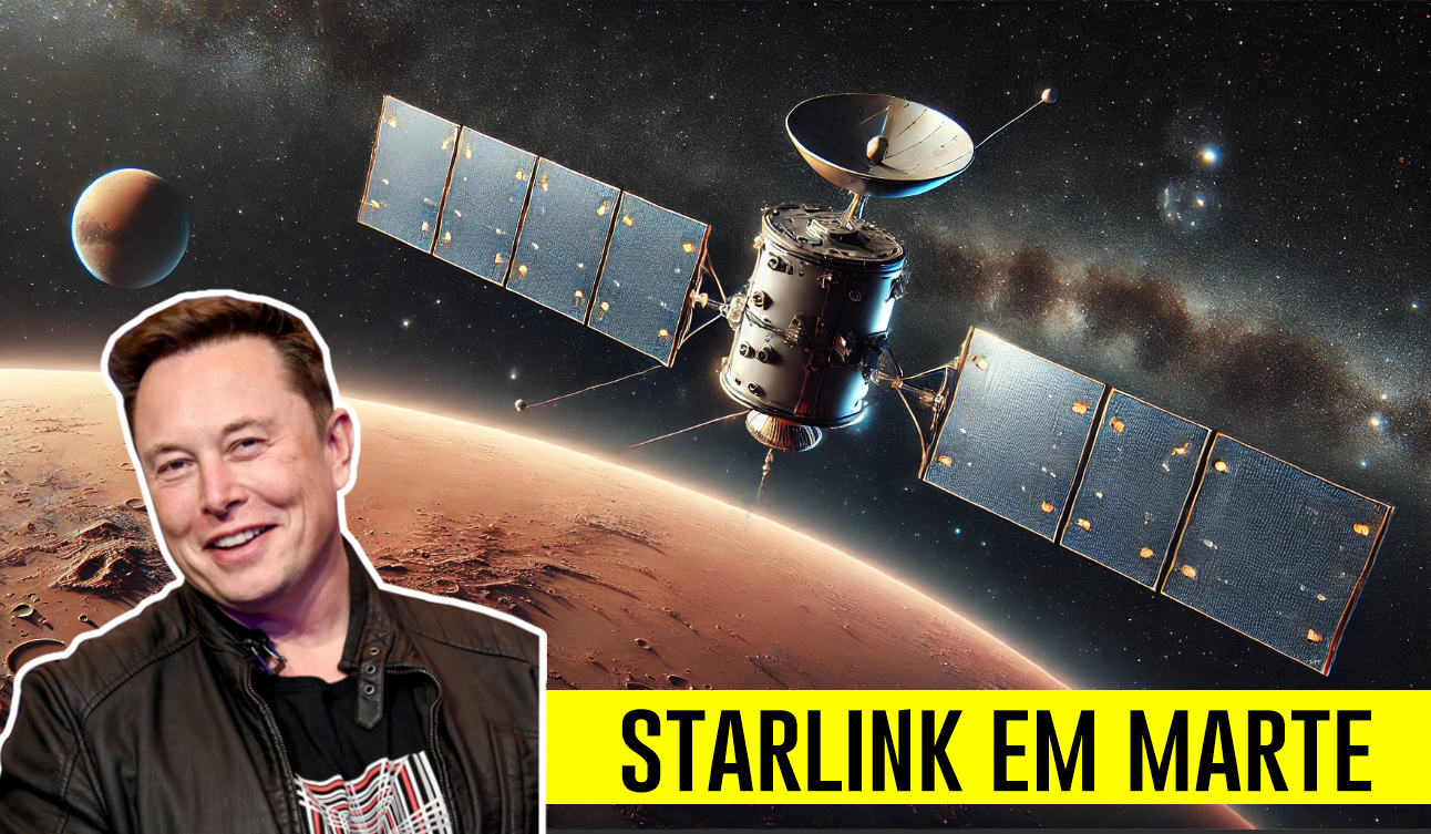 Elon Musk quer internet em Marte! O bilionário planeja criar sistema semelhante ao Starlink para o Planeta Vermelho