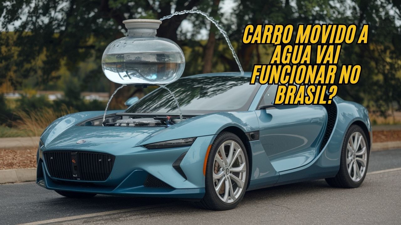 Carro movido a água pode substituir os elétricos? Nova tecnologia que promete revolucionar as garagens e o futuro da mobilidade