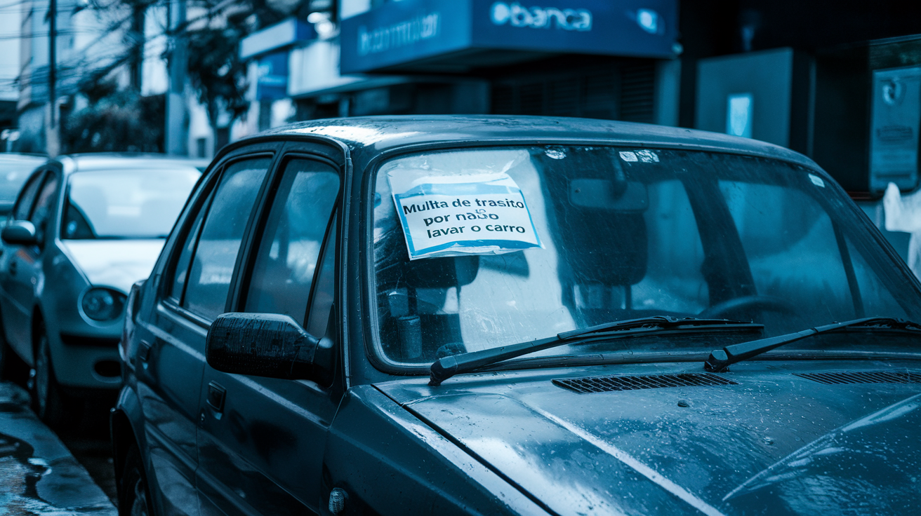 Carro sujo pode render multas, pontos na CNH e até remoção do veículo