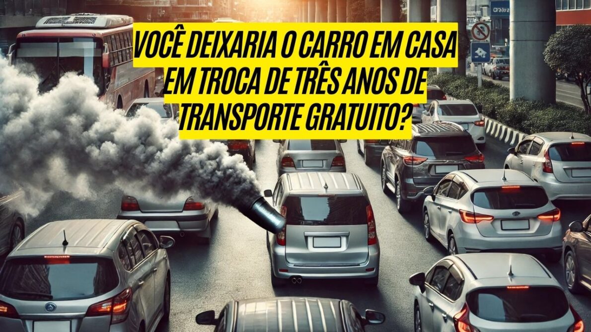 Cidade oferece transporte gratuito por 3 anos para quem deixar os carros em casa