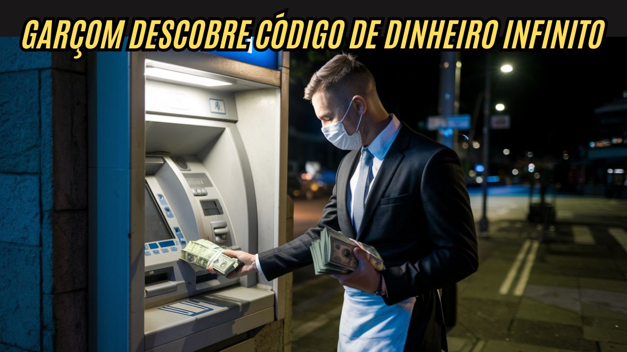 Erro de computador no banco cria dinheiro infinito e transforma garçom em milionário com R$ 6 milhões em apenas 4 meses