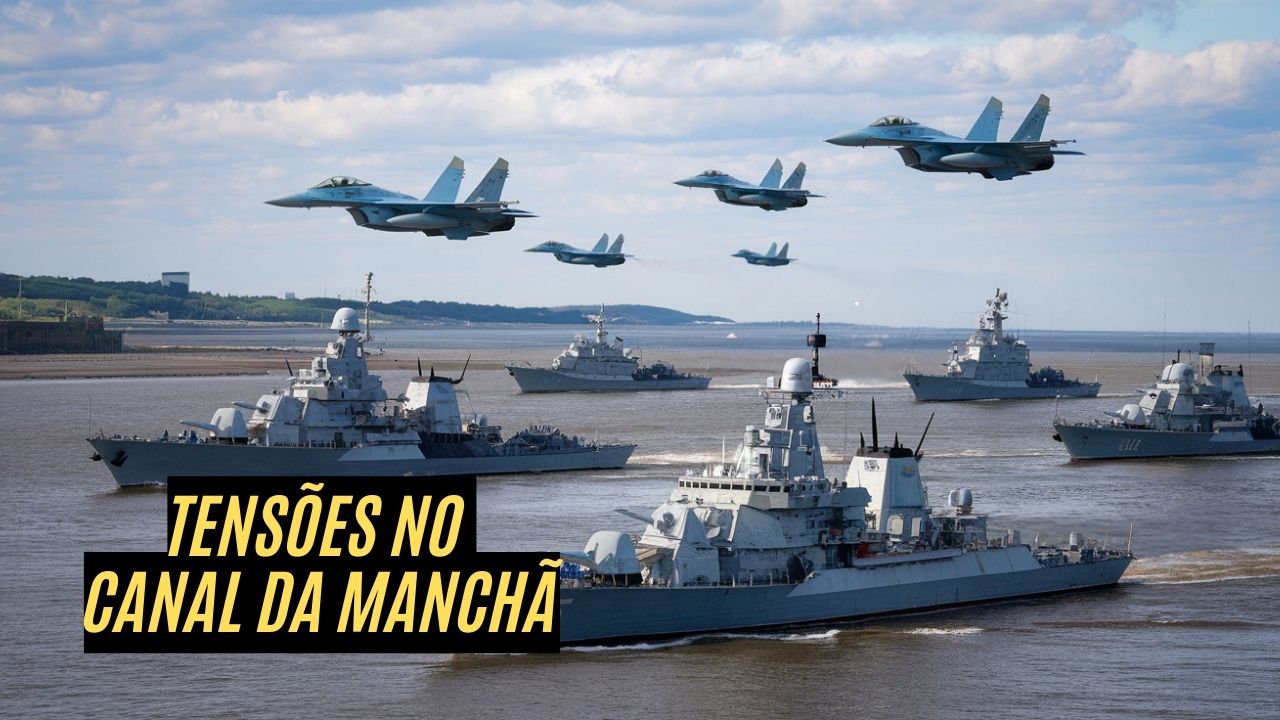 Exercícios militares russos no Canal da Mancha desafiam o Ocidente com tecnologia hipersônica (Imagem Reprodução)