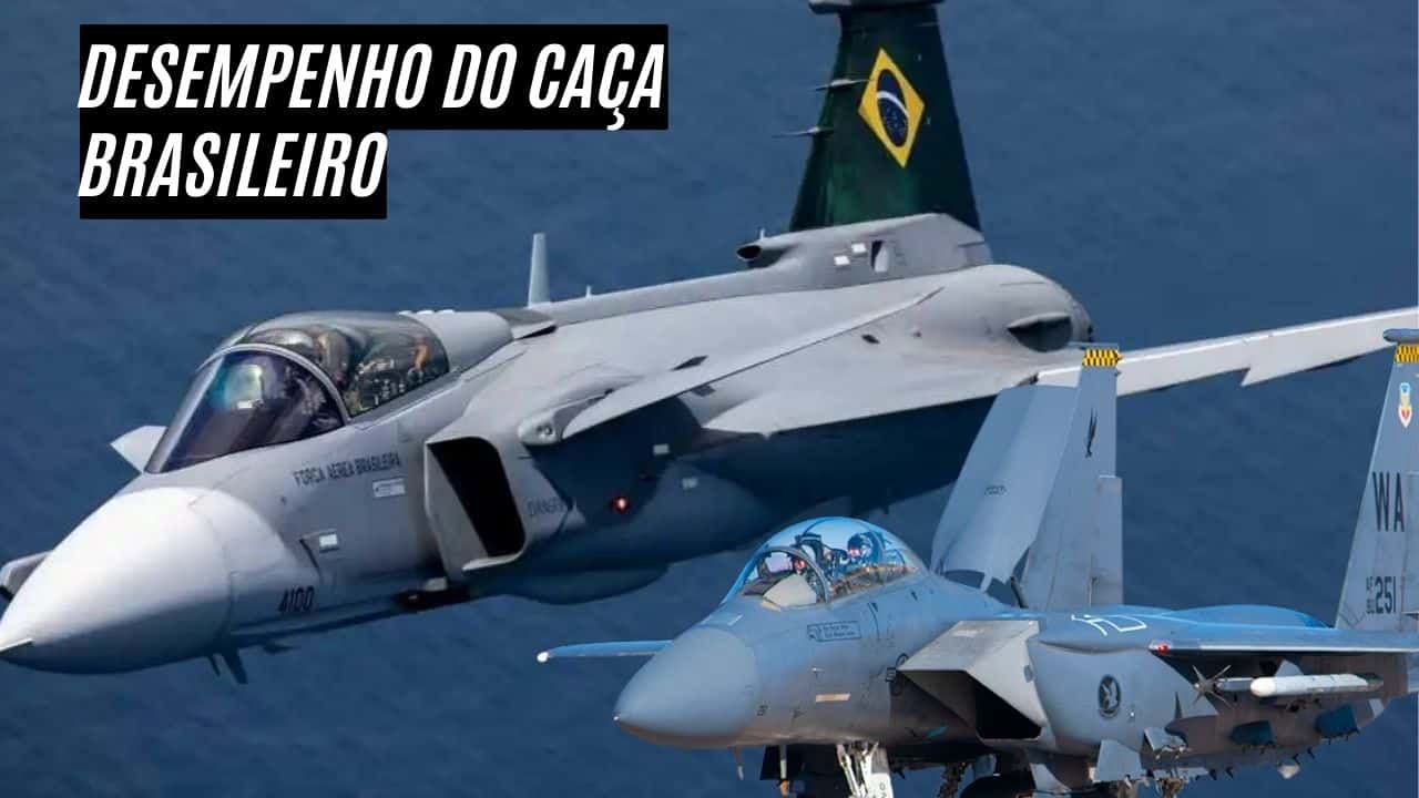 F-39 Gripen E da FAB surpreendeu ao 'abater' dois F-15 C Eagle da Força Aérea dos Estados Unidos