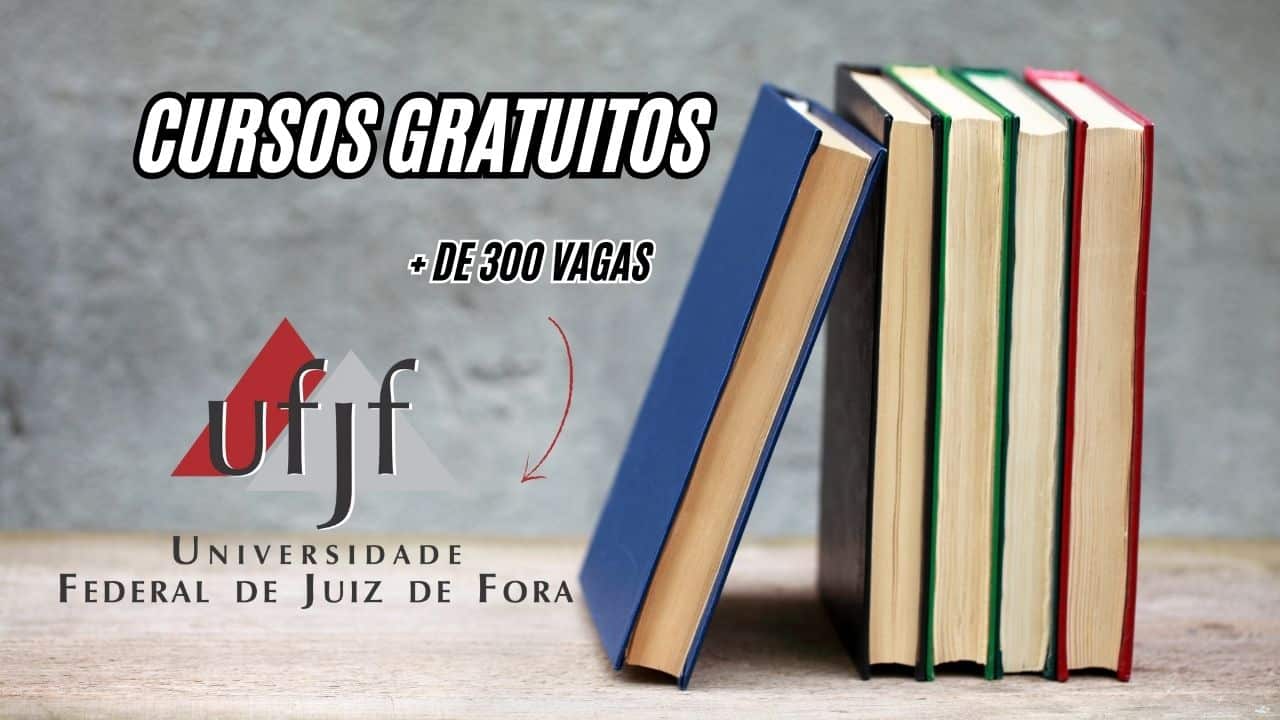 Faça CURSOS GRATUITOS São mais de 300 vagas cursos de graduação a distância na UFJF, veja como participar do processo seletivo!