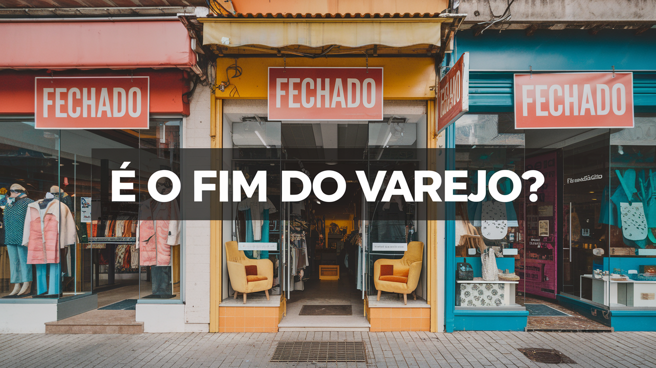 Fim do varejo tradicional Crise econômica pode levar à queda de um dos setores mais importantes do mercado e transformar para sempre a forma como consumimos!