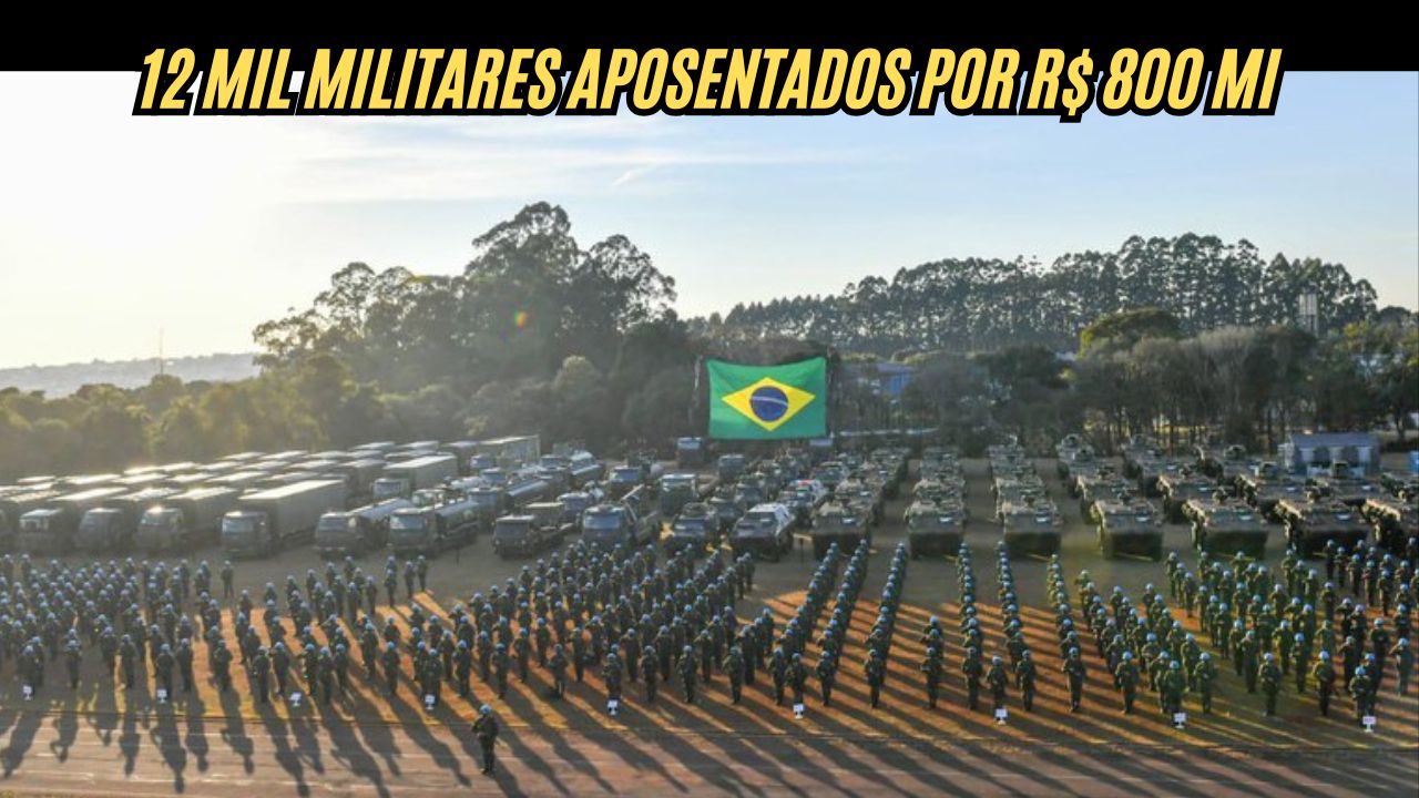 Forças Armadas gastam R$ 800 milhões para contratar 12 mil militares aposentados com salários de até R$ 47 mil