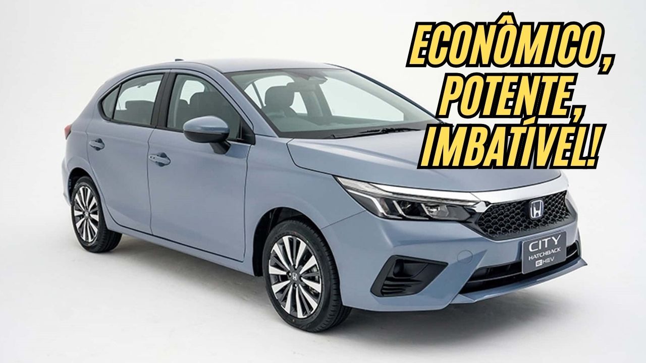 Honda City hatch 2025: 17 km/l, 4 versões, 126 cv e preços entre R$ 117.500 e R$ 141.400! é o melhor da categoria?