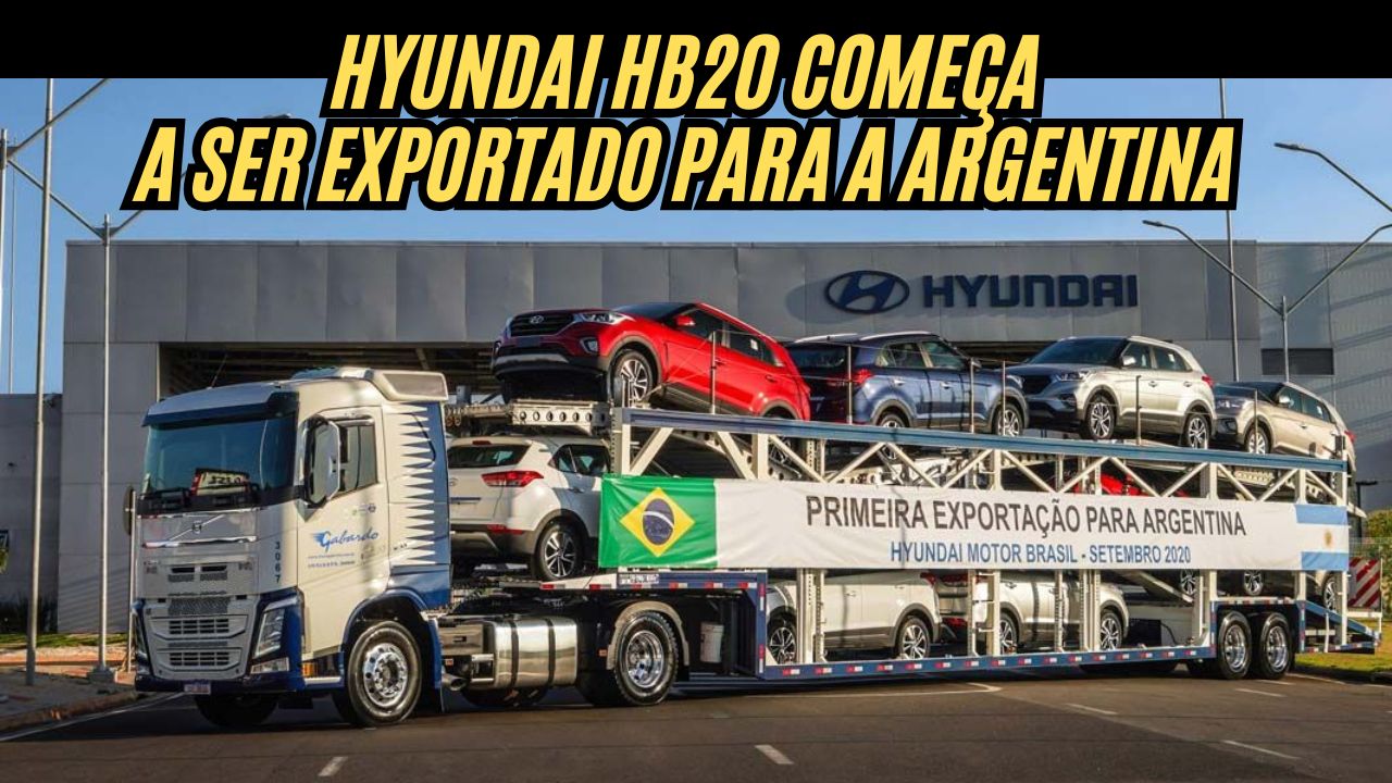 Hyundai HB20 finalmente chega à Argentina após 12 anos e promete sacudir o mercado com rivalidade acirrada!