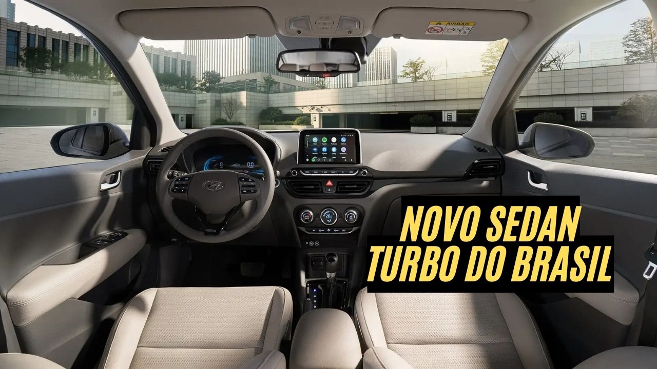 Hyundai HB20S Platinum 2025: Conforto e segurança em destaque no novo sedan turbo