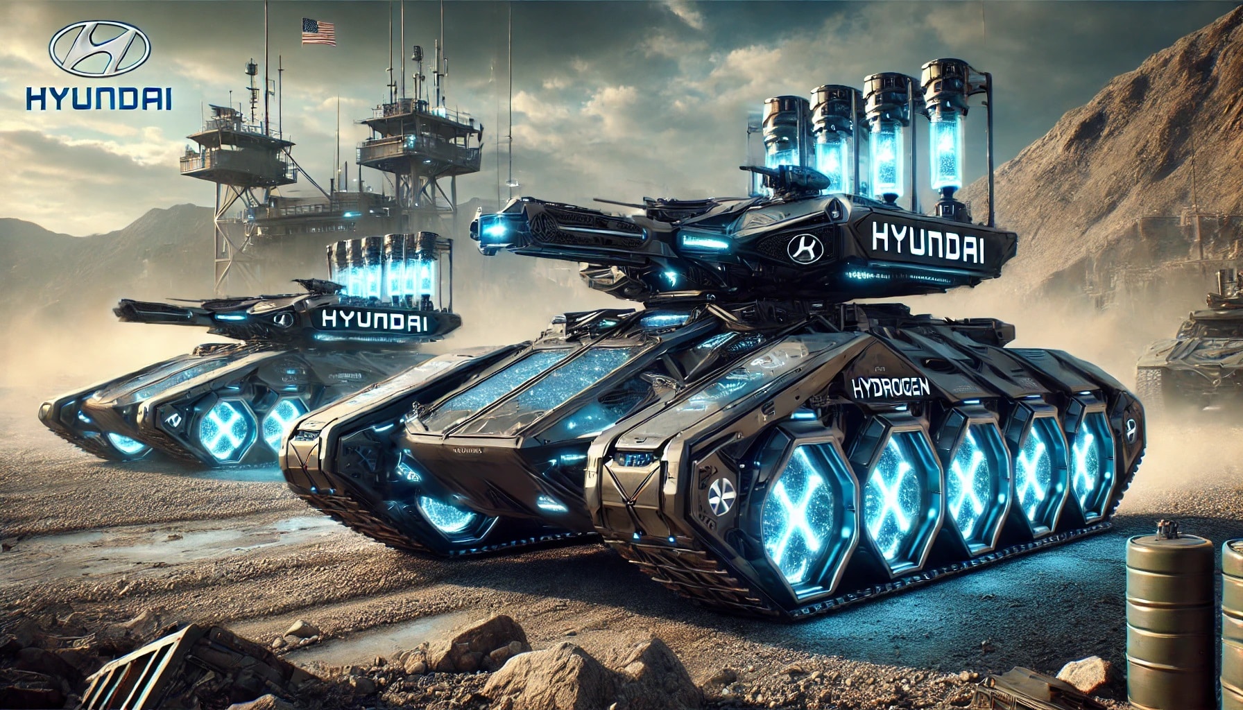 Hyundai surpreende o mundo com tanque de guerra futurístico movido a hidrogênio!