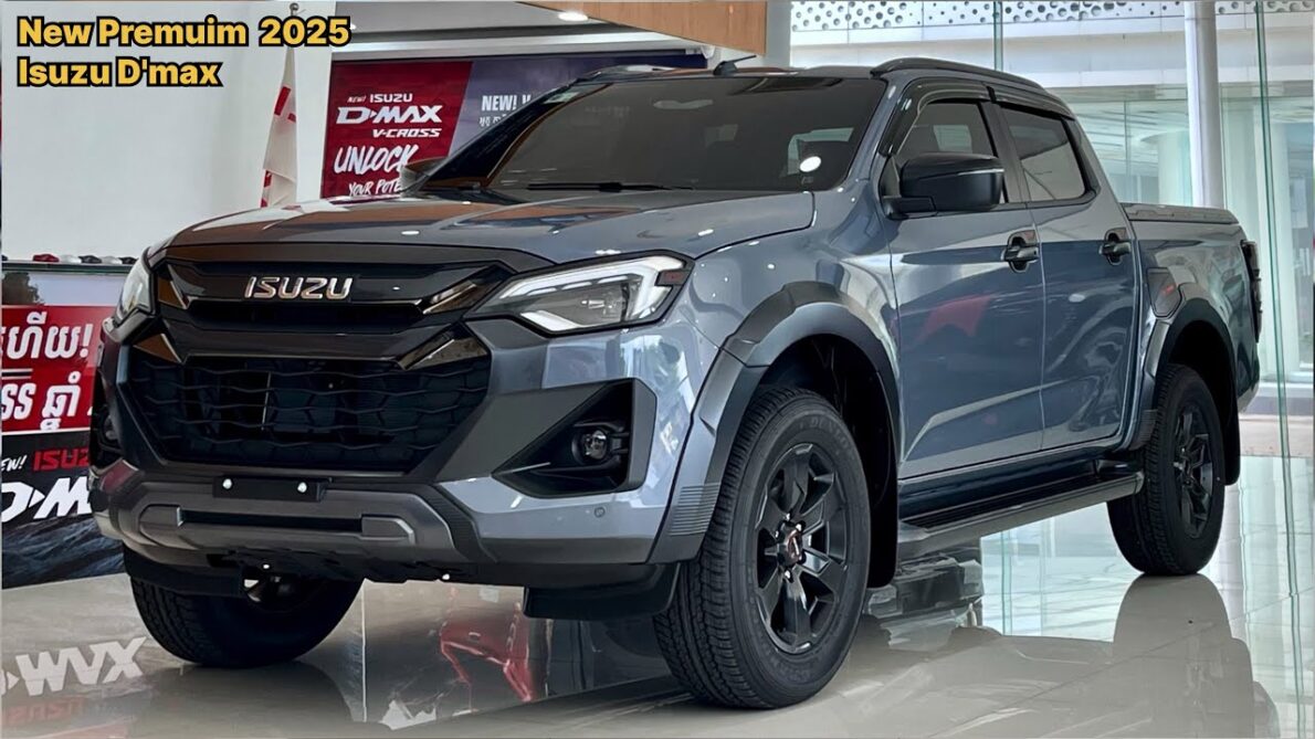 Isuzu D-Max 2025 chega para desafiar a Hilux! Nova picape japonesa combina força e tecnologia, prometendo abalar o mercado automotivo. Conheça todos os detalhes!