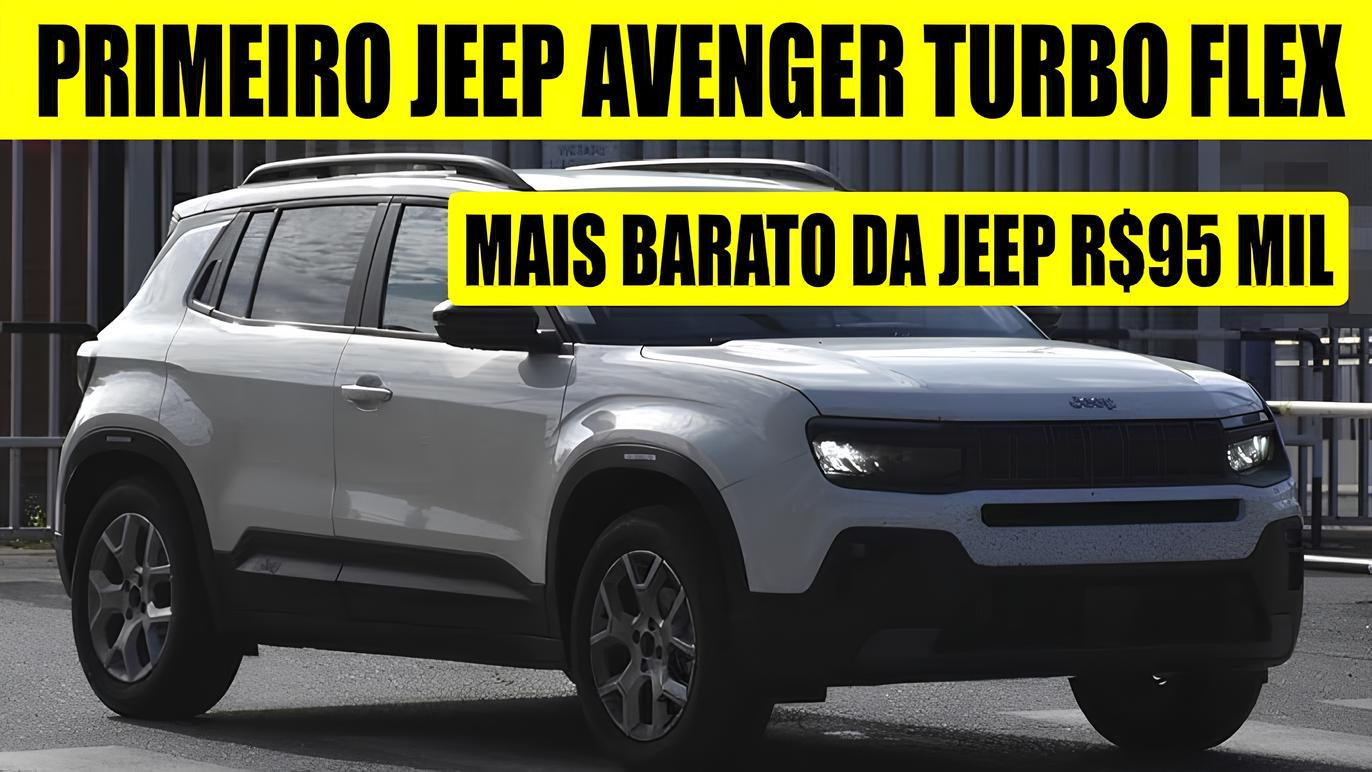 Jeep Avenger Turbo desembarca no Brasil para ‘bater de frente’ com o Yaris Cross! Conheça o SUV que está sacudindo o mercado com estilo, potência e inovação!