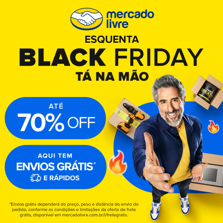 Black Friday Mercado Livre, produtos e serviços!