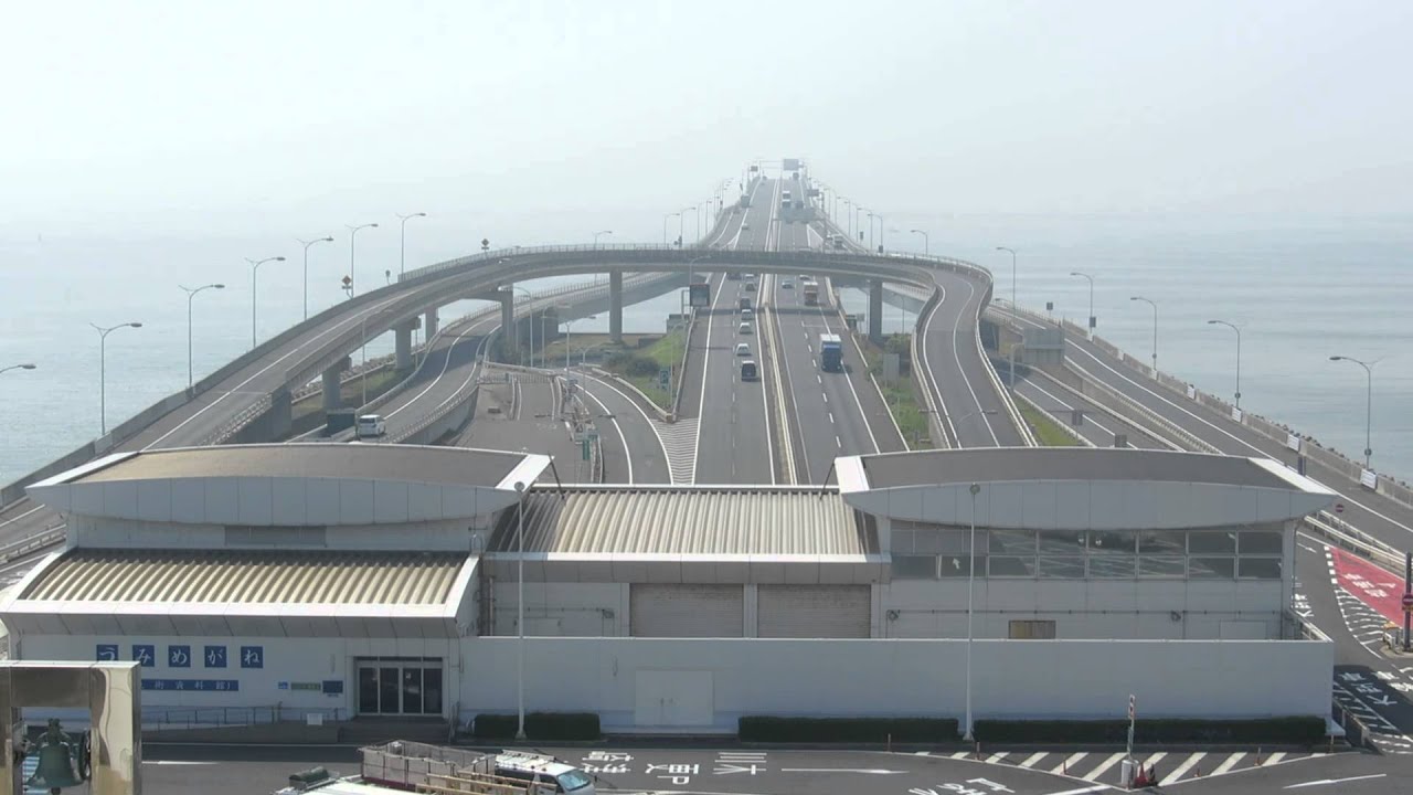 Megaprojeto no Japão que conectou cidades em minutos com uma ponte-túnel incrível: Uma obra que o Brasil deveria copiar