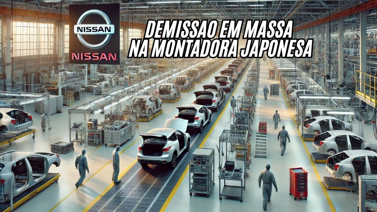 Nissan anunciou demissão em massa de 9.000 funcionários e uma redução de 20% em sua capacidade global de produção