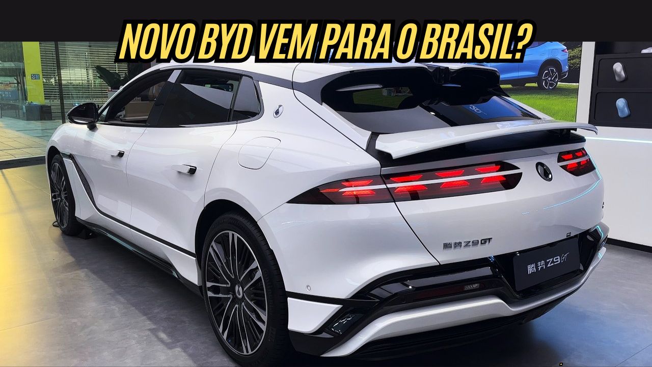 Novo BYD Z9 GT 2025: Wagon de 858 cavalos, 0 a 100 em 3,6 segundos e por metade do preço do concorrente!