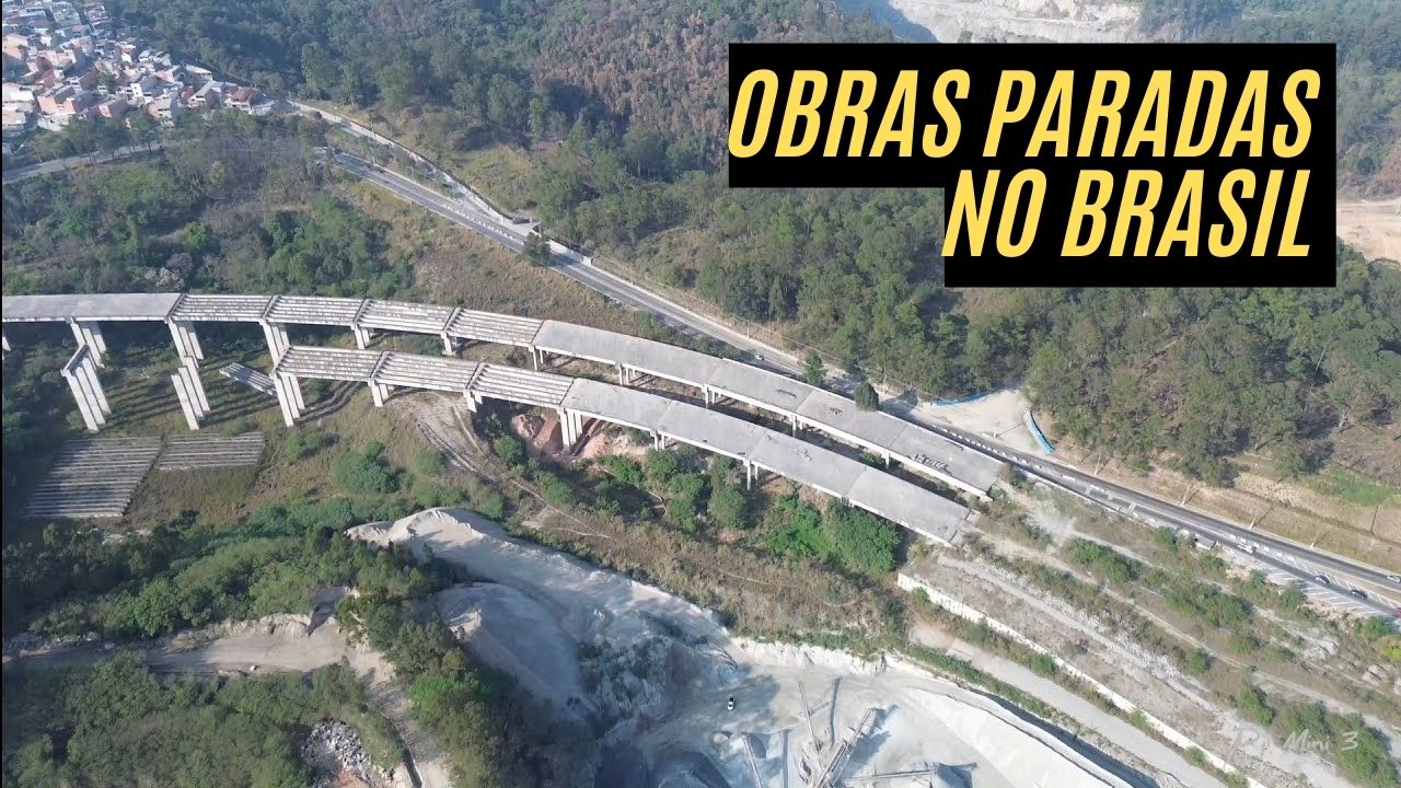 Obras paradas no Brasil em 2024: um retrato do desperdício e do impacto na infraestrutura nacional