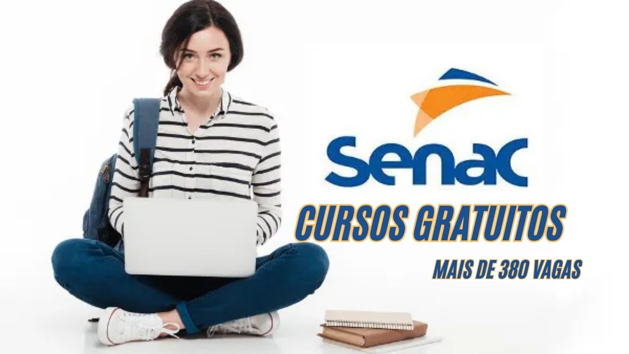 Pensando em uma nova qualificação? Senac abre mais de 380 vagas para cursos gratuitos em diversas áreas; inscrições abertas até fevereiro de 2025