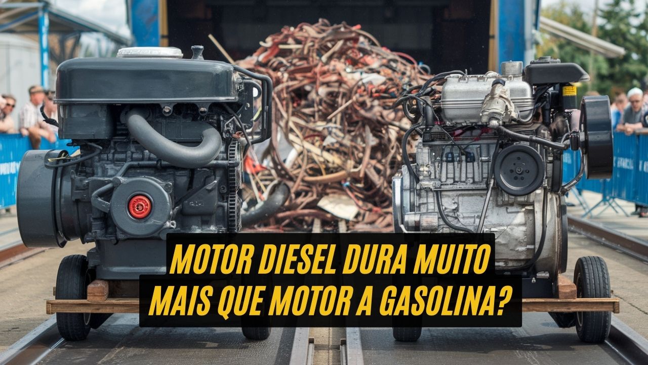 Por que o motor diesel parece durar para sempre enquanto o motor a gasolina enfrenta mais desgaste