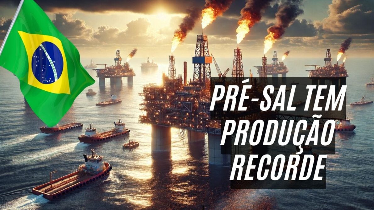 Pré-sal: produção de petróleo e gás natural alcança recorde histórico no Brasil