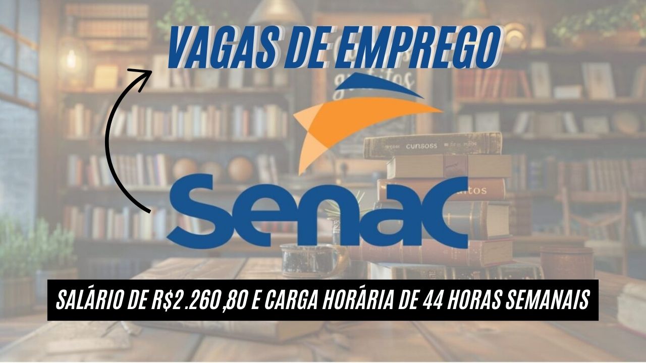 Procurando emprego? Senac oferece vagas de emprego para auxiliar de limpeza com salário de R.260,80 e carga horária de 44 horas semanais: Veja como participar do processo seletivo