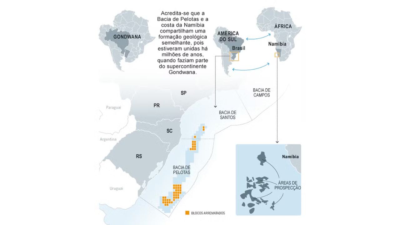 Projeção de de até 15 bilhões de barris: Pelotas, no Rio Grande do Sul, PODE DOBRAR as reservas de petróleo do Brasil