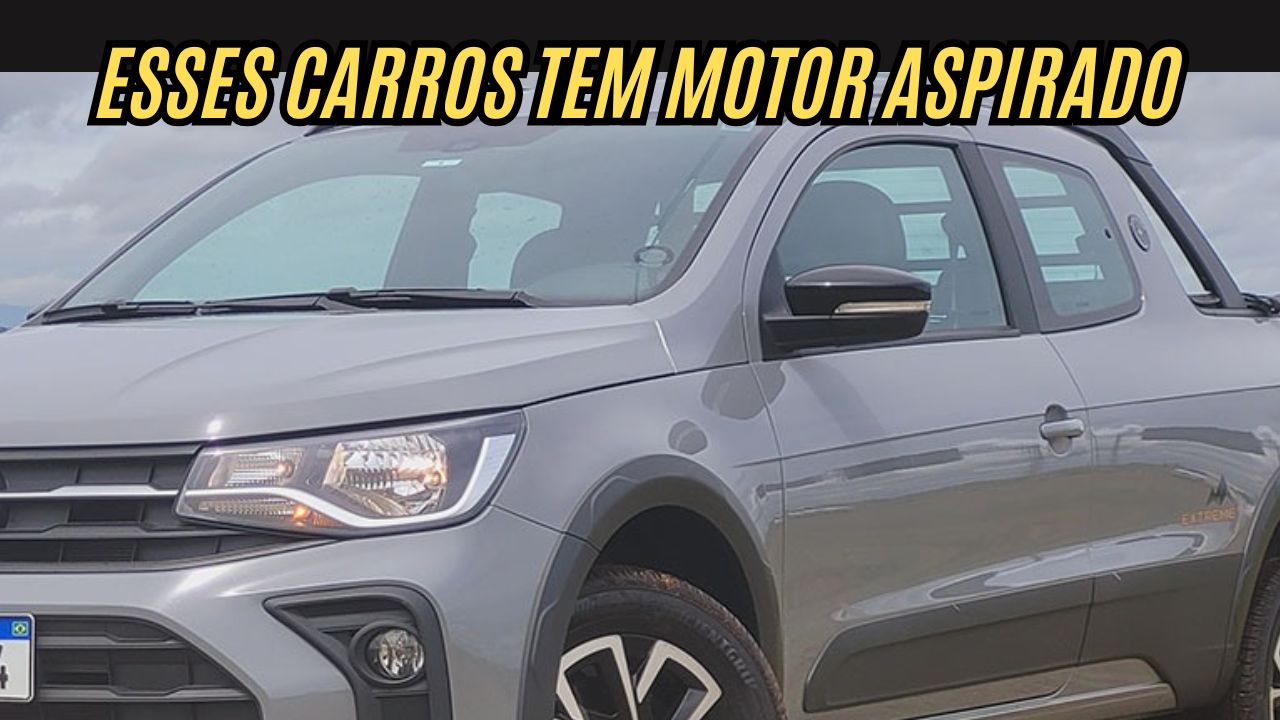 Quais os 35 carros com motor aspirado no Brasil que ainda fazem sucesso em meio à invasão dos motores turbo?