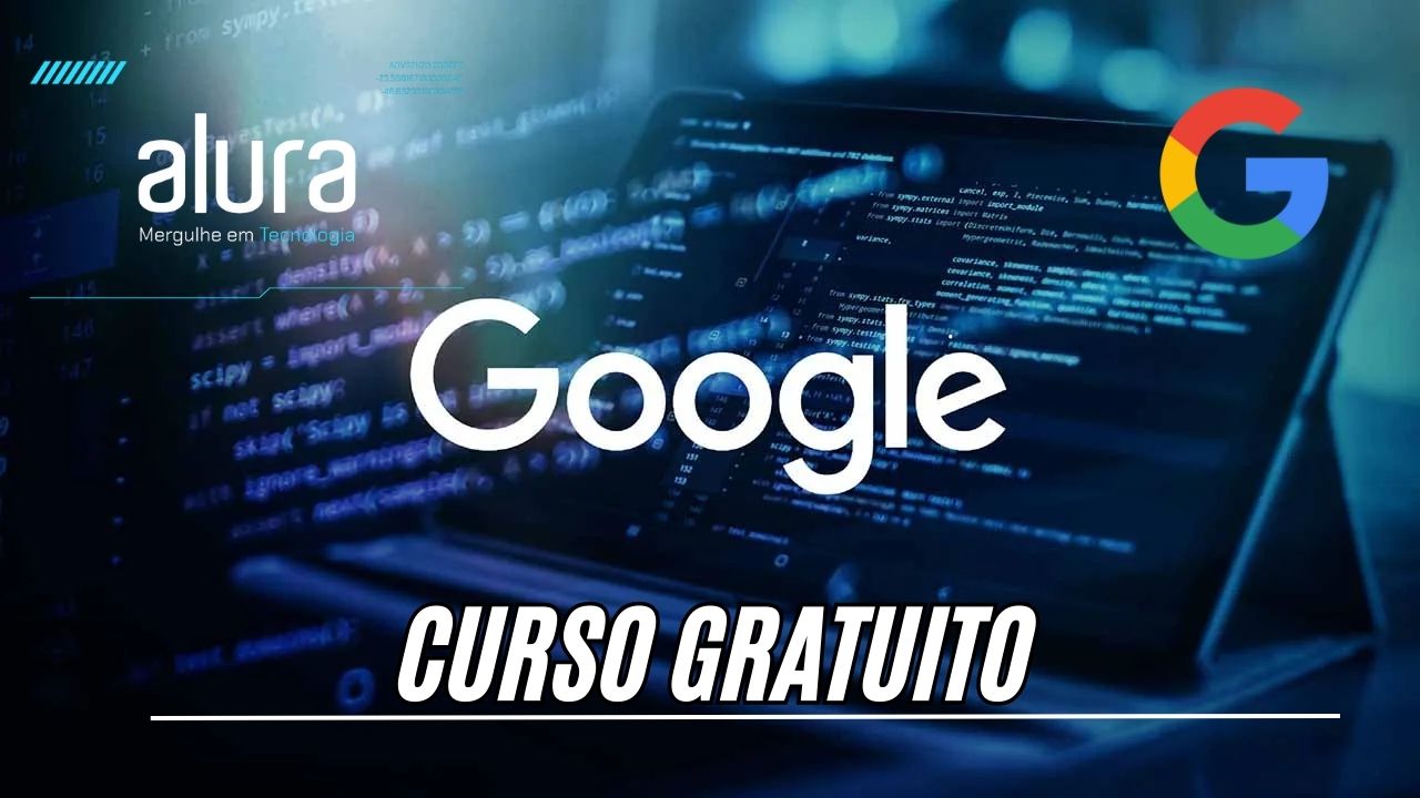 Que tal um curso gratuito de tecnologia com o Google e Alura? Oportunidade para quem quer se especializar em back-end; inscrições até 17 de novembro