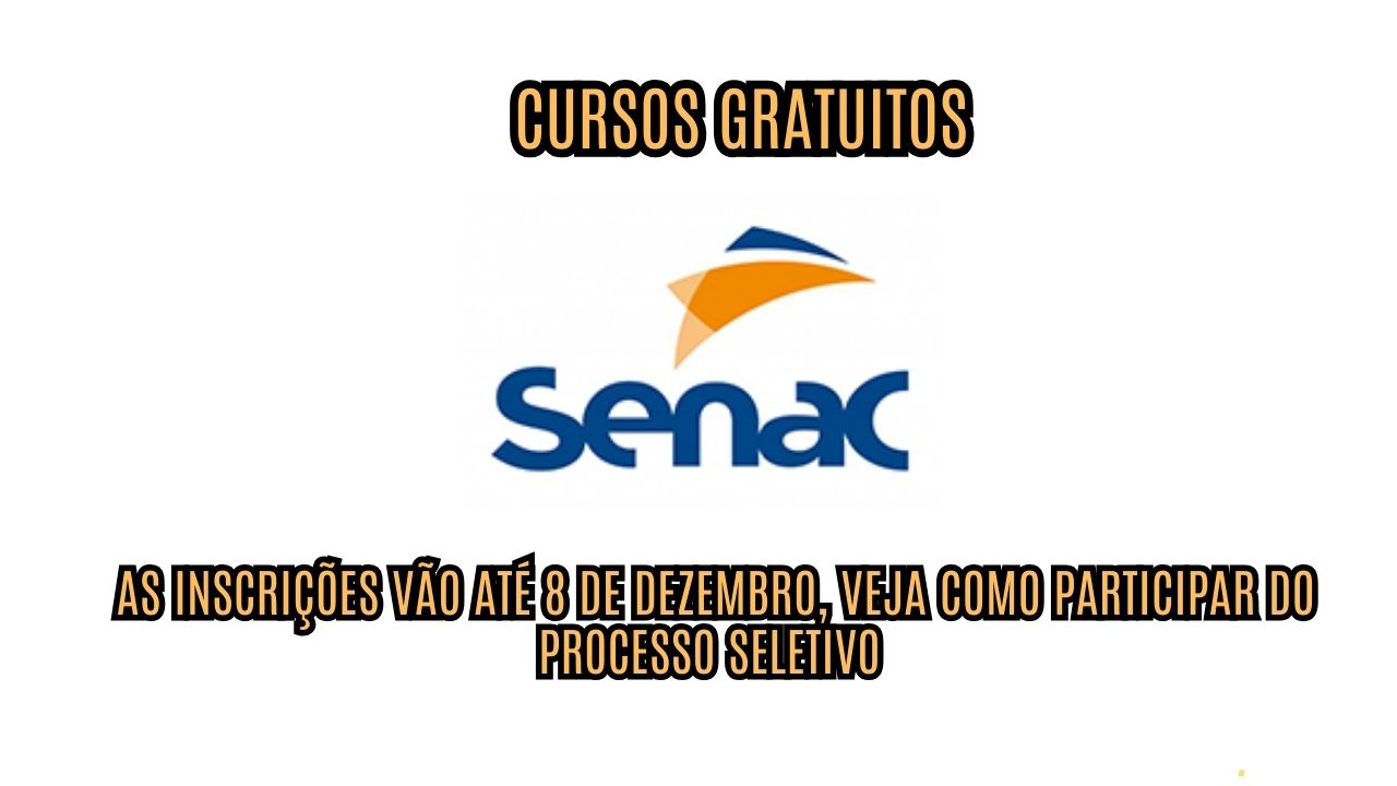 Quer aprender TI de graça? Senac abre inscrições para cursos gratuitos; As inscrições vão até 8 de dezembro, veja como participar do processo seletivo 