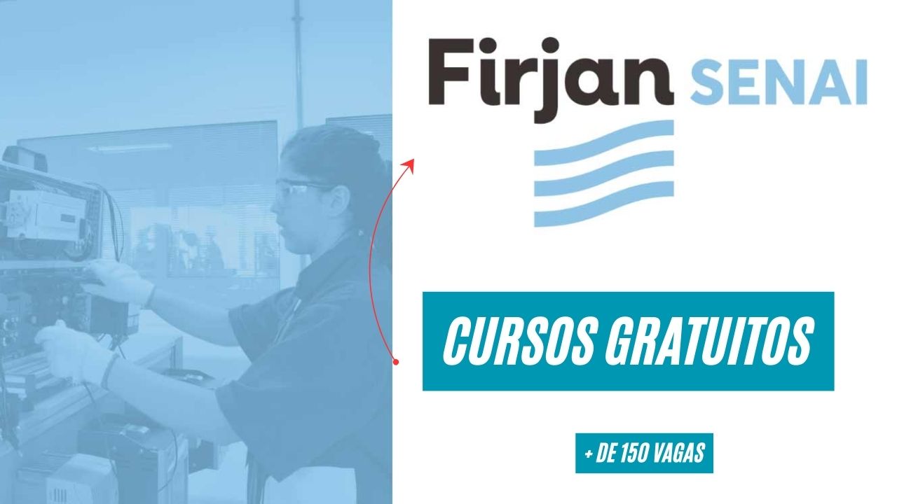 Quer se qualificar de graça? Firjan SENAI abre mais de 150 vagas em cursos gratuitos com início ainda em novembro; Veja como participar