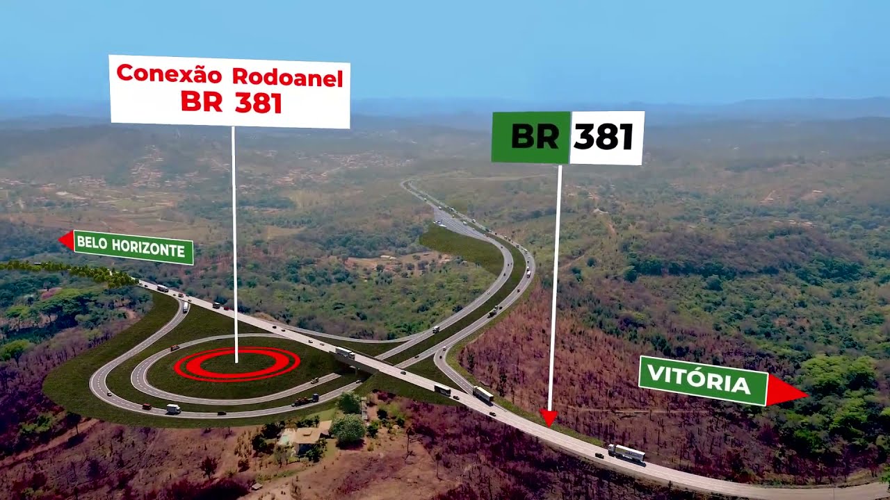 Rodoanel de Belo Horizonte inicia construção: Com 100 km e conexão de 11 cidades, obra de R$ 5 BILHÕES revolucionará transporte na região com redução de até 50 minutos no tempo de viagem!