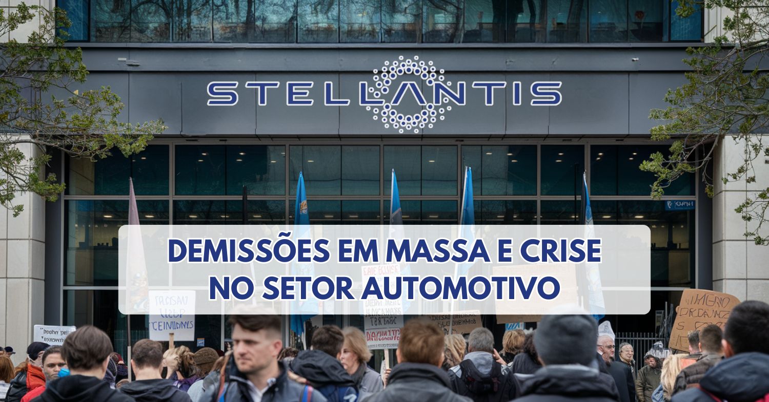 Stellantis surpreende com anúncio de demissões em massa: Crise no setor automotivo afeta Citroën, Fiat e Jeep, provocando turbulência no mercado global!