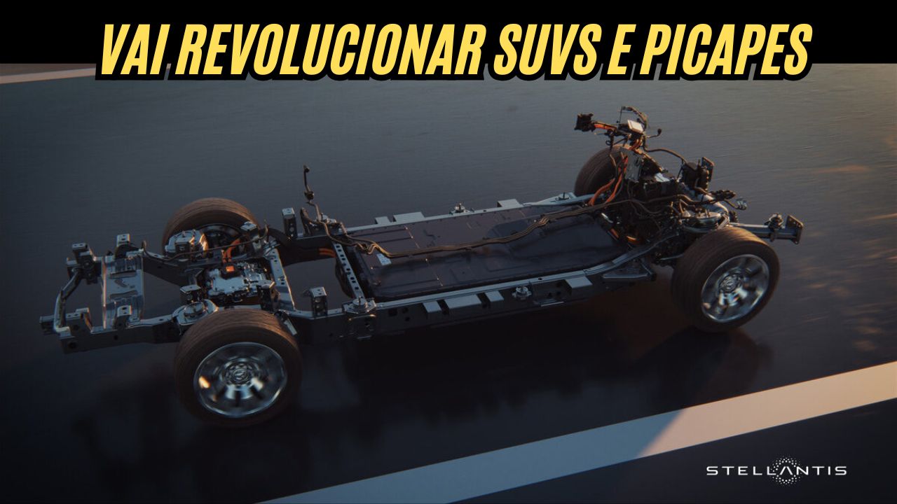 Stellantis revoluciona mercados com NOVA plataforma STLA Frame: Motorização a combustão e tecnologia de ponta em SUVs e picapes