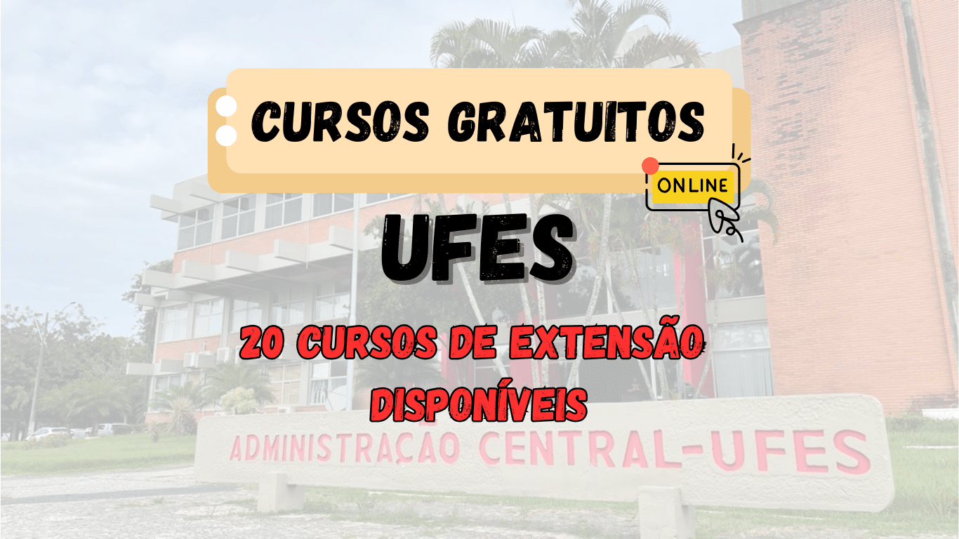 : curso gratuito - ufes - curso de extensão