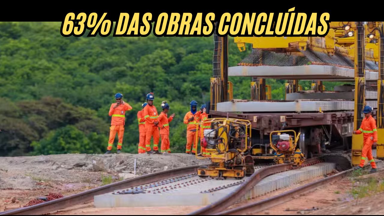 Transnordestina: A MAIOR OBRA ferroviária no Brasil, com 1.753 km, R$ 15,7 bilhões investidos e 63% concluída para revolucionar o nordeste!