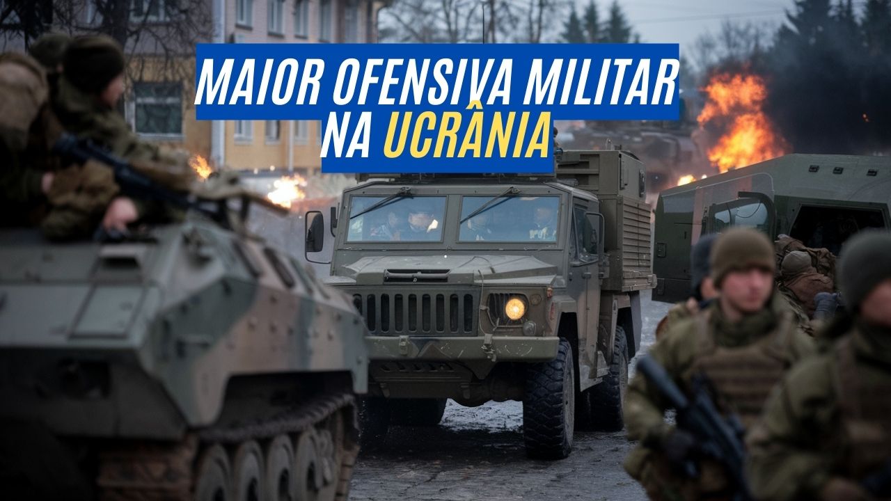 Ucrânia em alerta máximo: corte de energia, ofensiva de 50 mil militares da Rússia e Coreia do Norte e mobilização do Oriente Médio elevam tensões globais com avanço de alianças militares