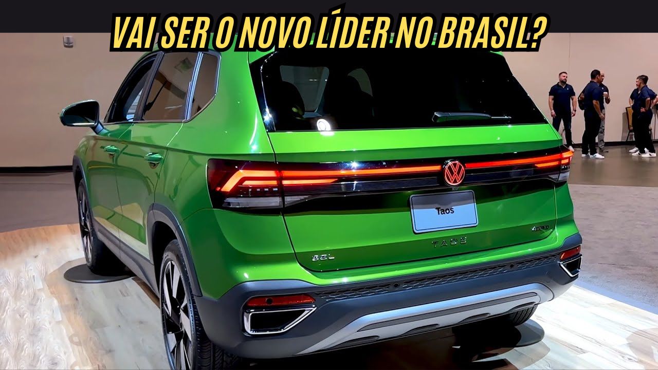 Volkswagen Taos 2025 chegou para roubar a cena: design elétrico, tecnologia incrível e a missão de desbancar Compass e Tiggo 7 no Brasil