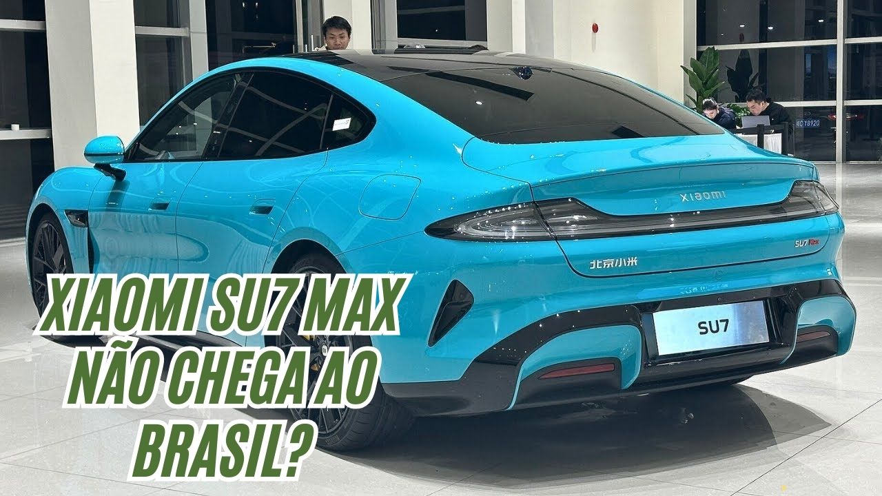 Xiaomi SU7 Max: O carro elétrico de US$ 30.000 que bugou o mundo, tem fila de espera de 7 meses e tecnologia revolucionária!