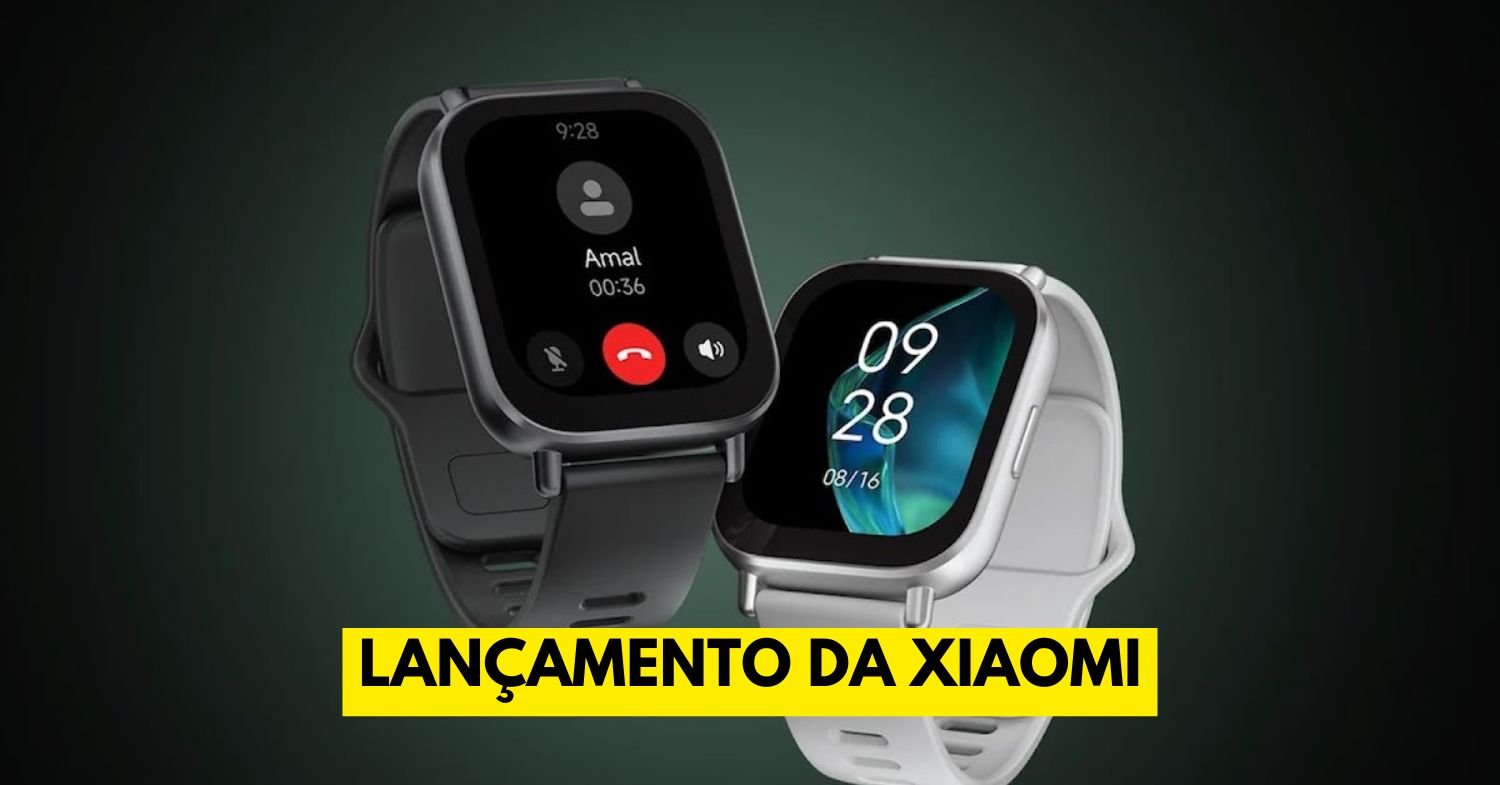 Xiaomi surpreende o Brasil Redmi Watch 5 Active chega com bateria de 18 dias, funções incríveis e preço irresistível de R$ 599!