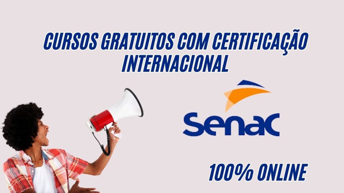 Que tal fazer cursos gratuitos com CERTIFICAÇÃO INTERNACIONAL para transformar sua carreira? O Senac e Cisco Latam abrem vagas para quem quer se qualificar na área da tecnologia; Veja como se candidatar!