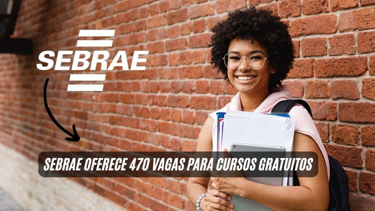 Que tal encerrar o ano com novas habilidades? O Sebrae oferece 470 vagas para CURSOS GRATUITOS em várias cidades! Veja como realizar sua inscrição