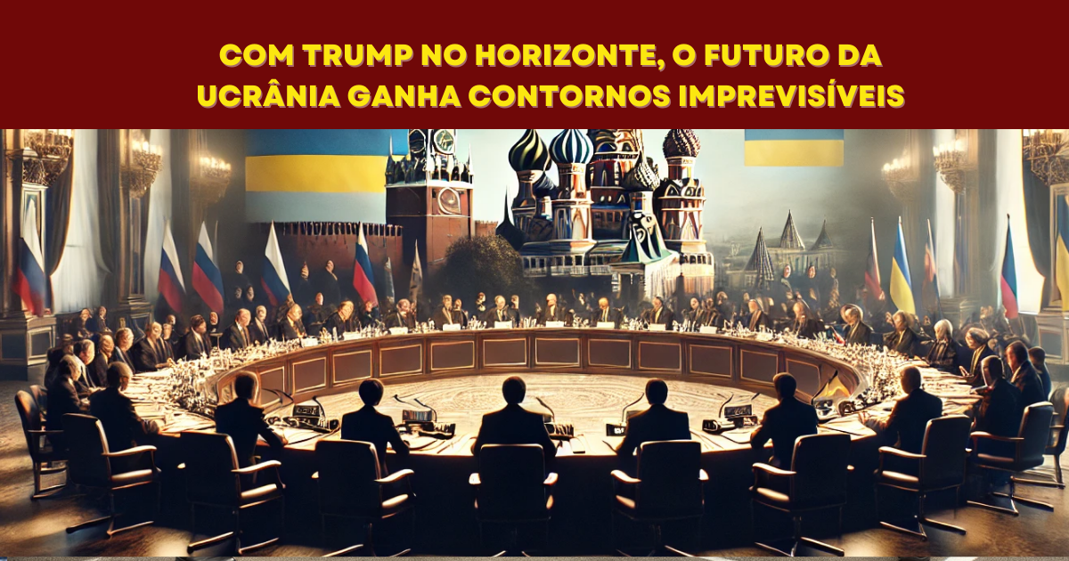 Trump pode mudar o rumo da guerra na Ucrânia? Descubra os desafios que Kiev enfrenta diante da presidência do ex-mandatário americano. (Imagem: Reprodução/Canva)