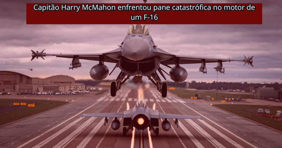 Piloto da USAF salva caça de R$ 200 milhões após pane no motor e é condecorado. Conheça o herói que virou exemplo de coragem nos ares. (Imagem: Reprodução/Canva)