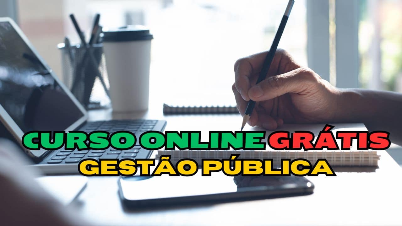 curso online gratuito - gestão pública - faculdade - tecnólogo - edital -instituto federal