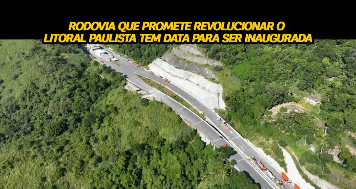 Nova rodovia de R$ 2 bilhões ligará Caraguatatuba e São Sebastião em 18 minutos, promete revolucionar turismo e economia no litoral.