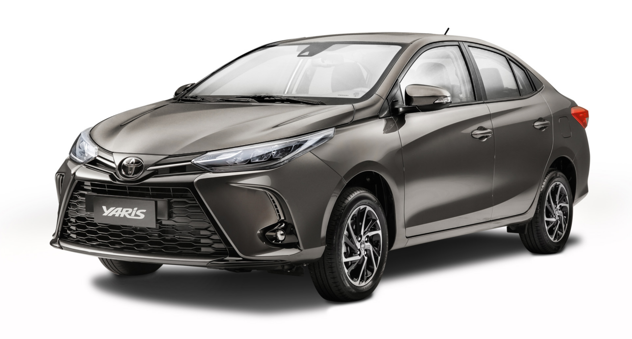 Toyota anuncia fim da produção do Yaris Sedan no Brasil, enquanto o aguardado SUV Yaris Cross se prepara para revolucionar o mercado. (Imagem/ divulgação)